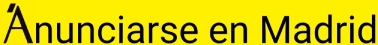 Anunciarse en Madrid Logo
